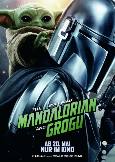 Filmplakat The Mandalorian and Grogu 