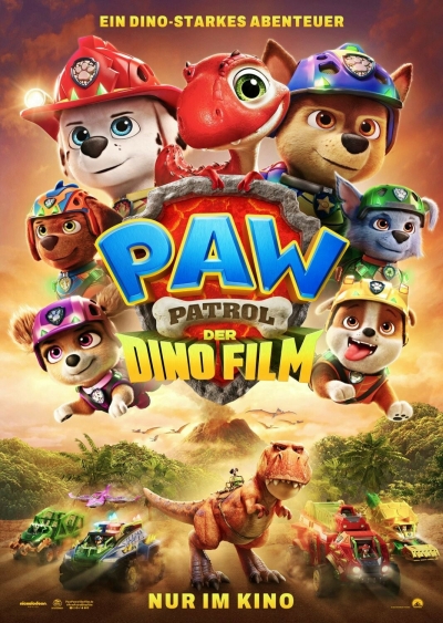 Filmplakat Paw Patrol - der Dino Film 