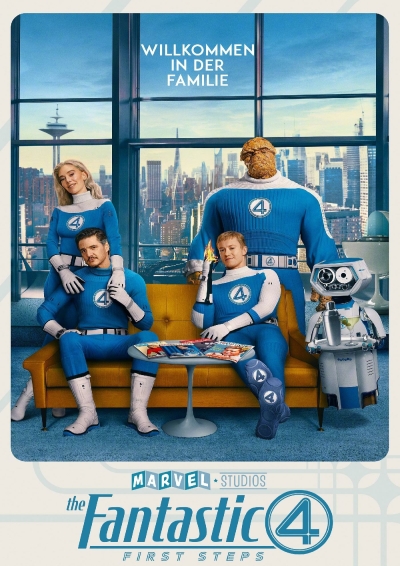 Filmplakat Fantastic Four: First Steps 